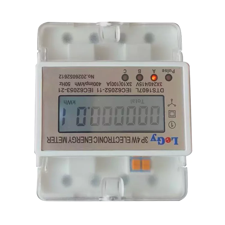 Direktang Nakakonektang DIN Rail Energy Meter